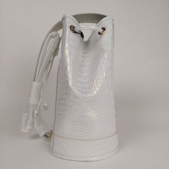 SOLD BRAHMIN Allie Shell White Melbourne Slingback Bag & Cheryl Cardholder SET - Picture 10 of 16